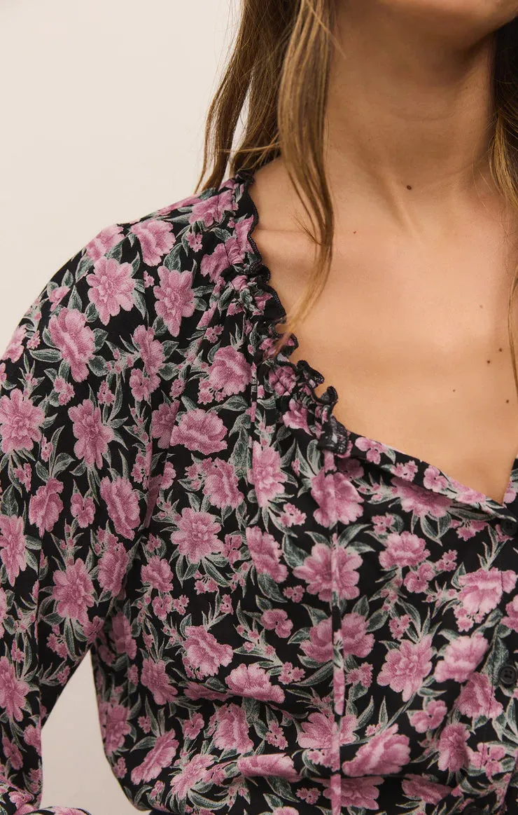 Adella Floral Top