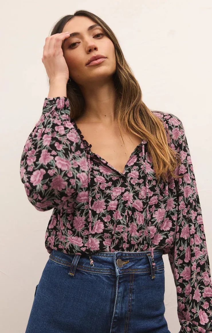 Adella Floral Top