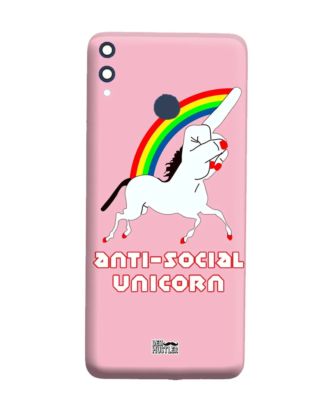 ANTI-SOCIAL UNICORN  | Honer 8x Phone Case