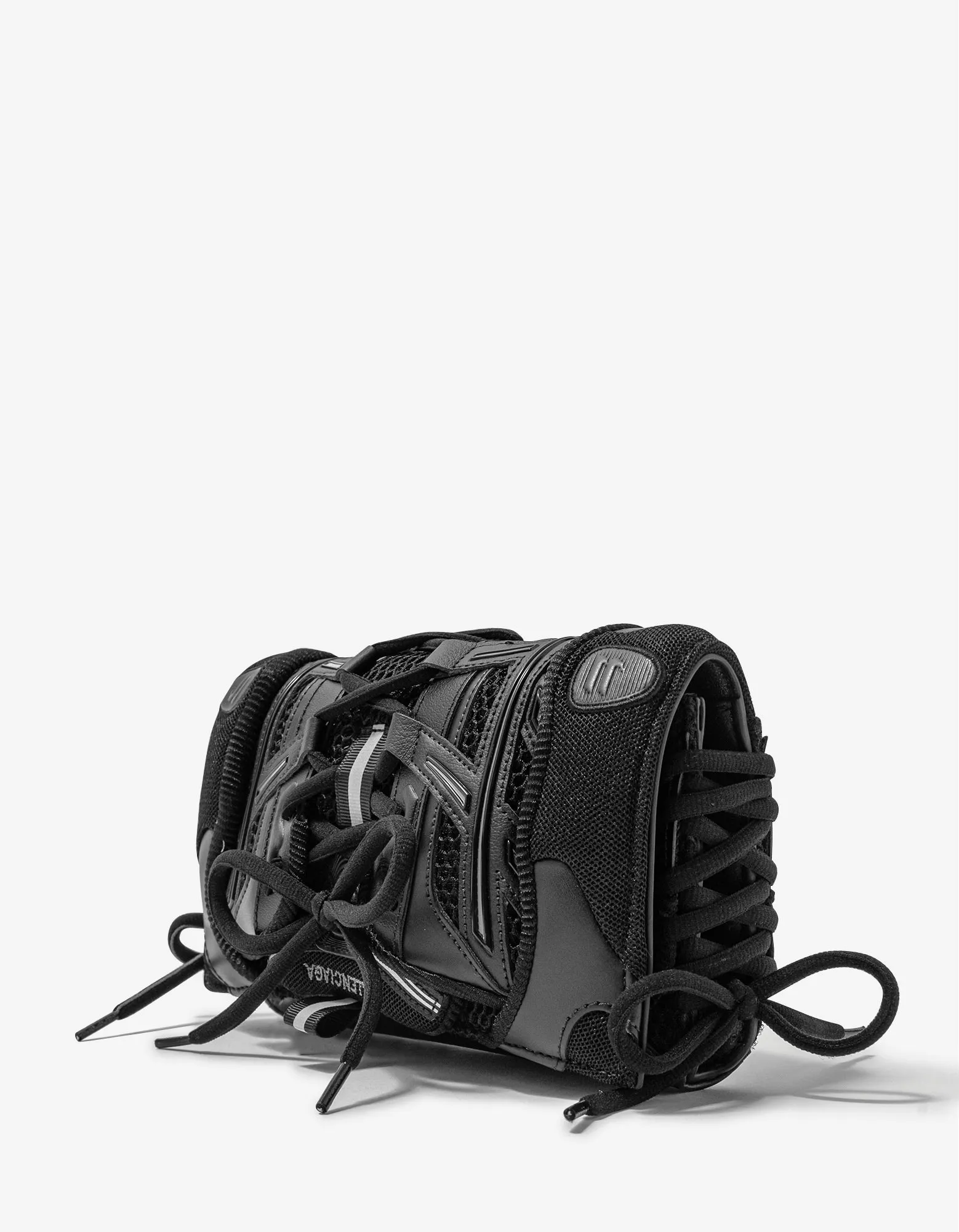 Balenciaga Black Sneakerhead Phone Holder with Strap