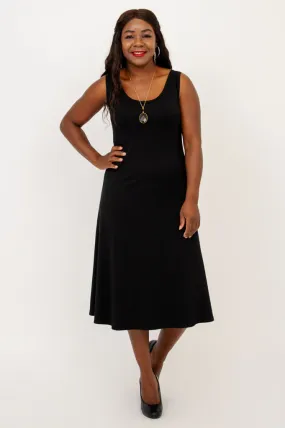 Becca Dress, Black, Bamboo