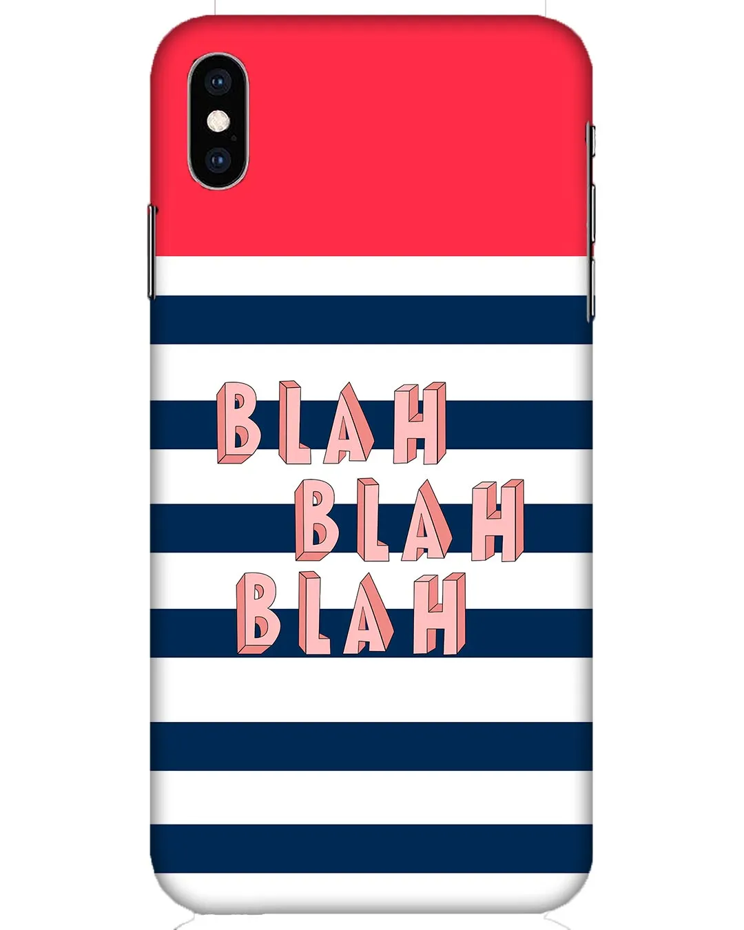 BLAH BLAH  | iPhone XS Max Phone Case