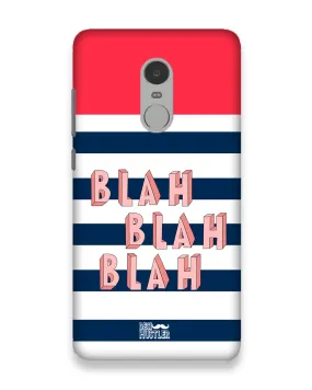 BLAH BLAH | Xiaomi Redmi Note 4 Phone Case