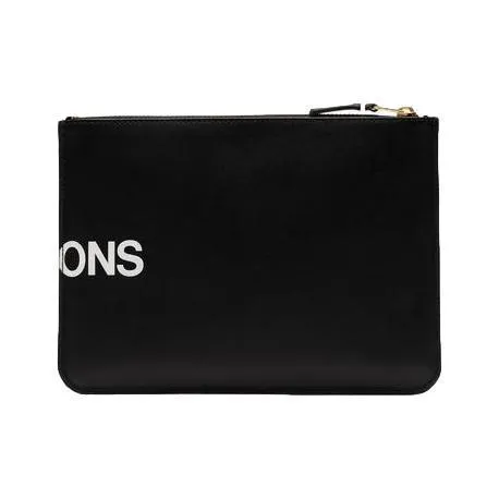 COMME DES GARCONS HUGE LOGO WALLET