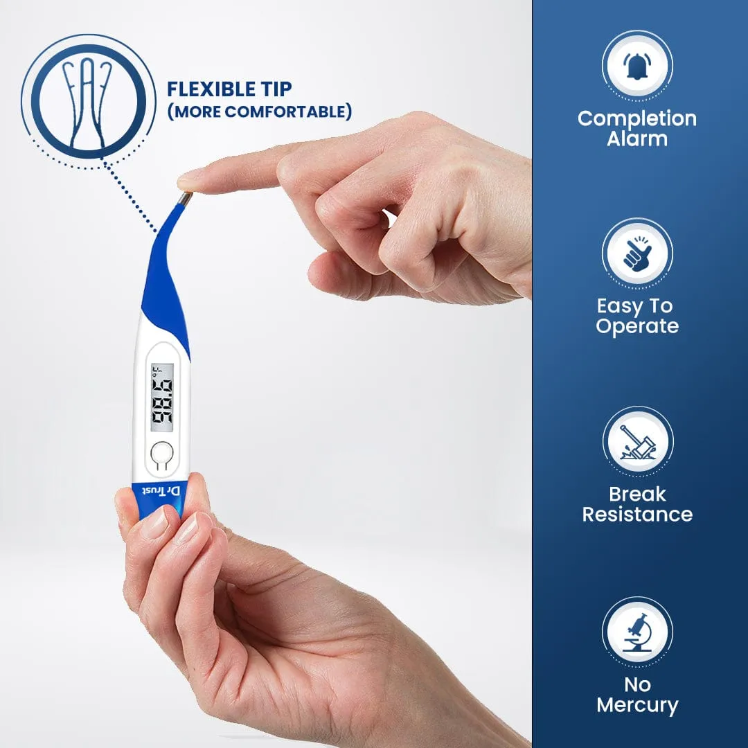 Dr Trust USA Flexible Tip Digital Thermometer 604