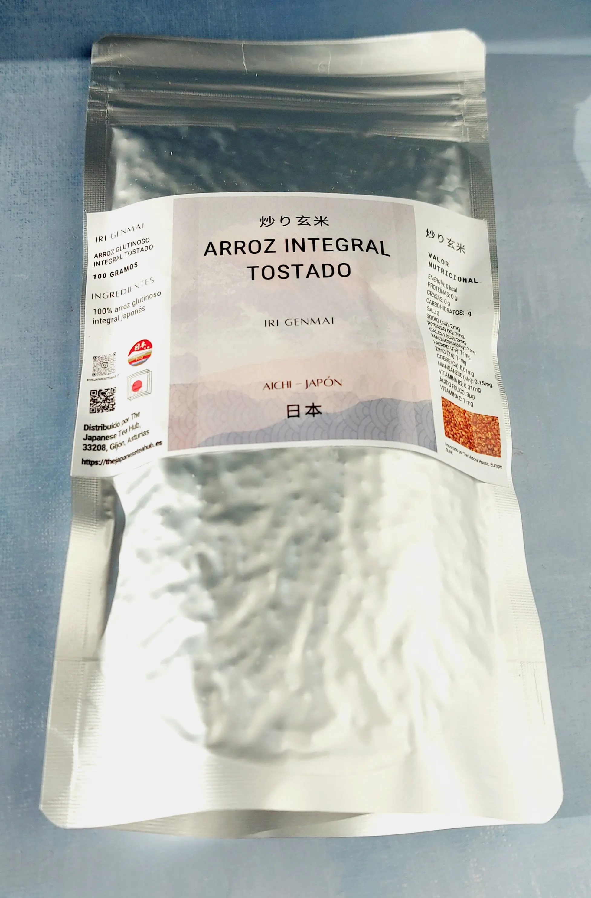 GENMAI arroz integral tostado 100 gr