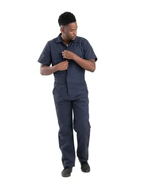 Highland Short Sleeve Flex Poplin Coverall