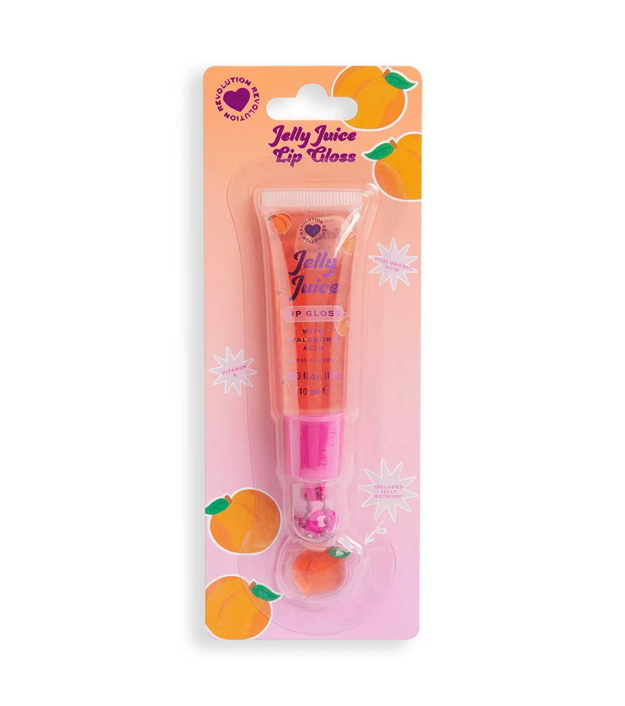 I Heart Revolution - Brillo de labios Jelly Juice - Peach