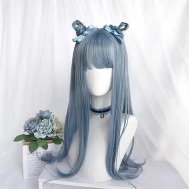 Lolita Cute Girl Long Wavy Wig MK14986