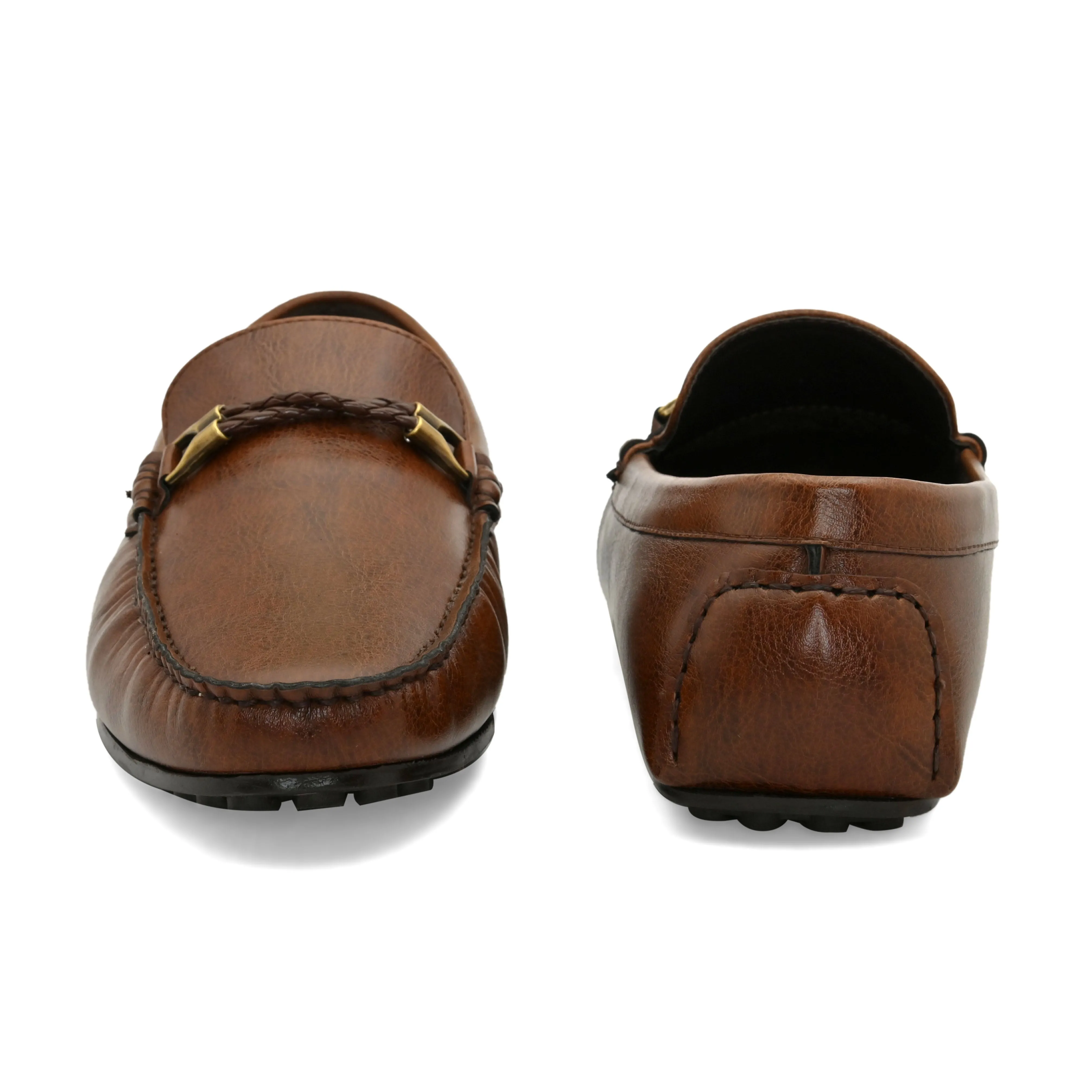 Loop Brown Driving Loafers