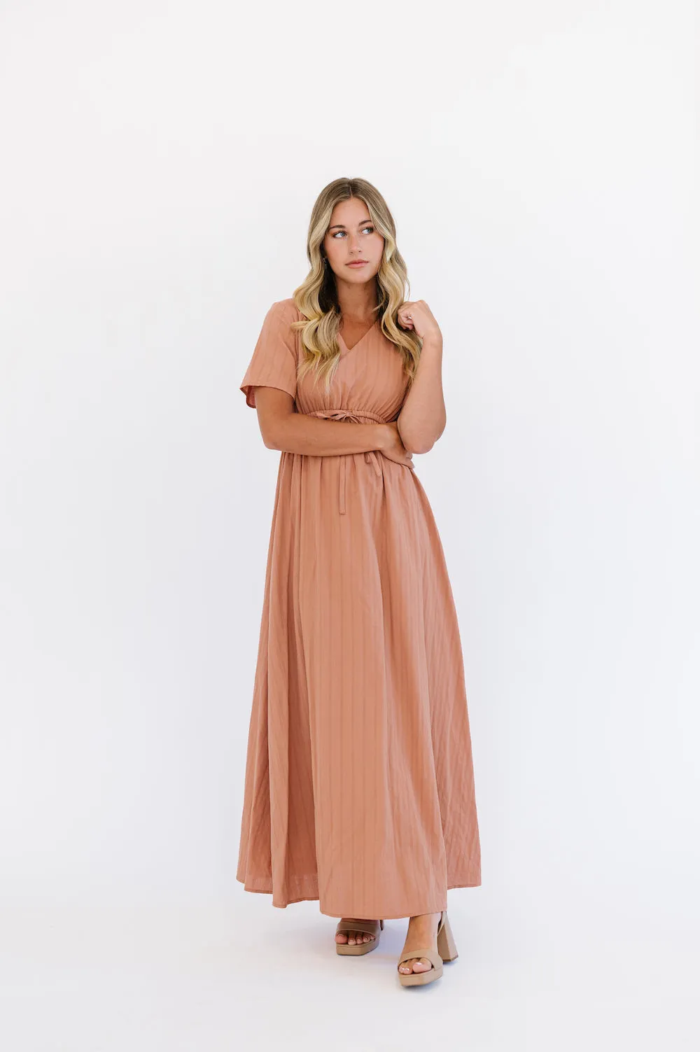 Lula Camel Maxi Dress