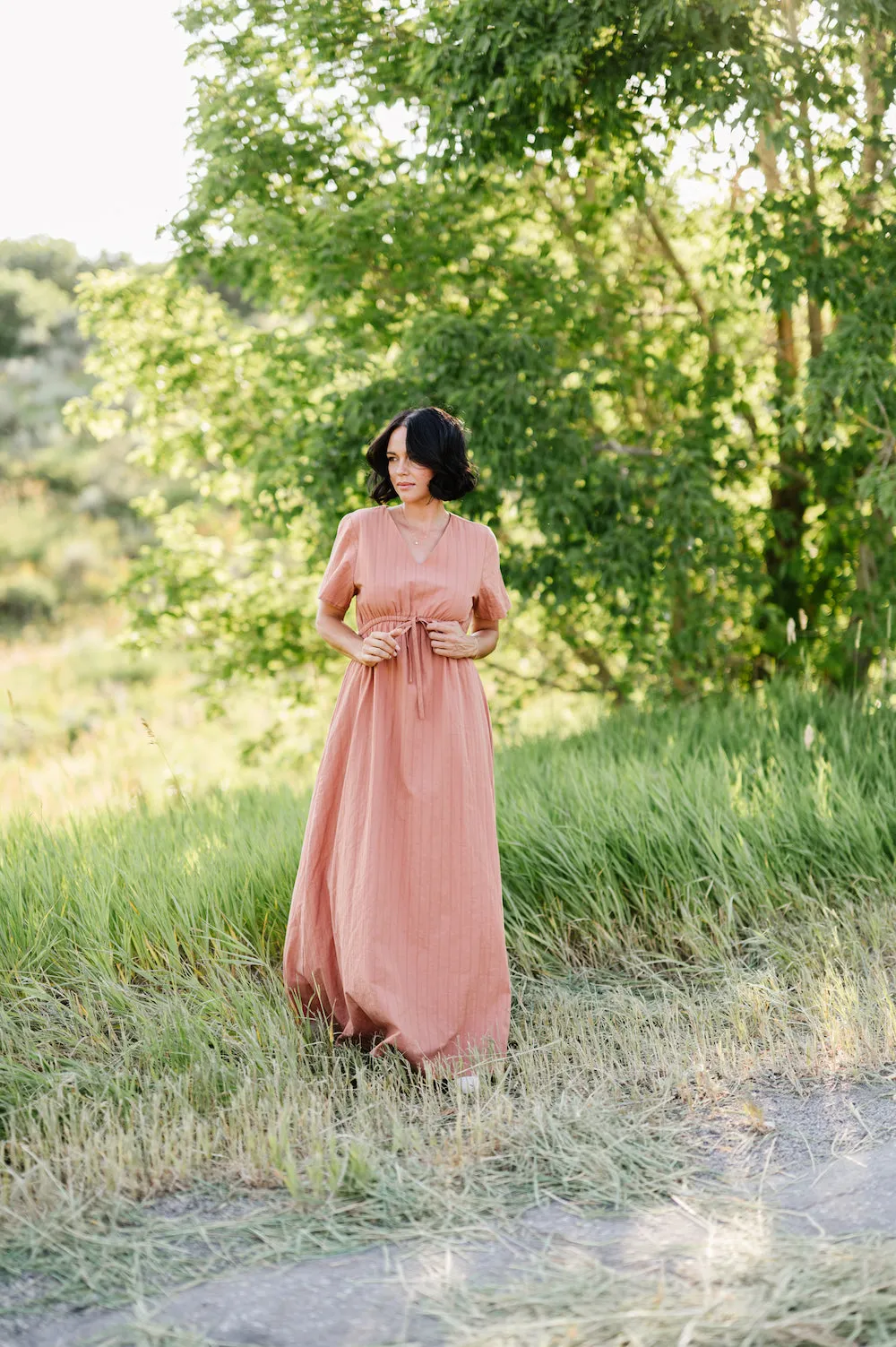 Lula Camel Maxi Dress