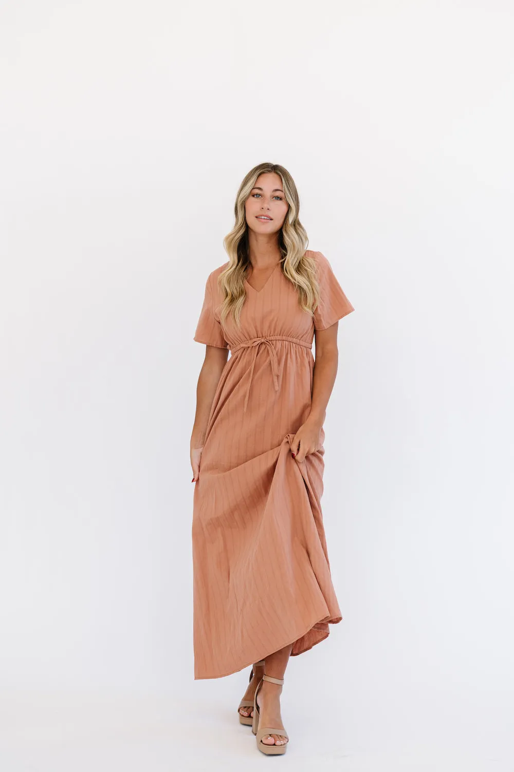 Lula Camel Maxi Dress