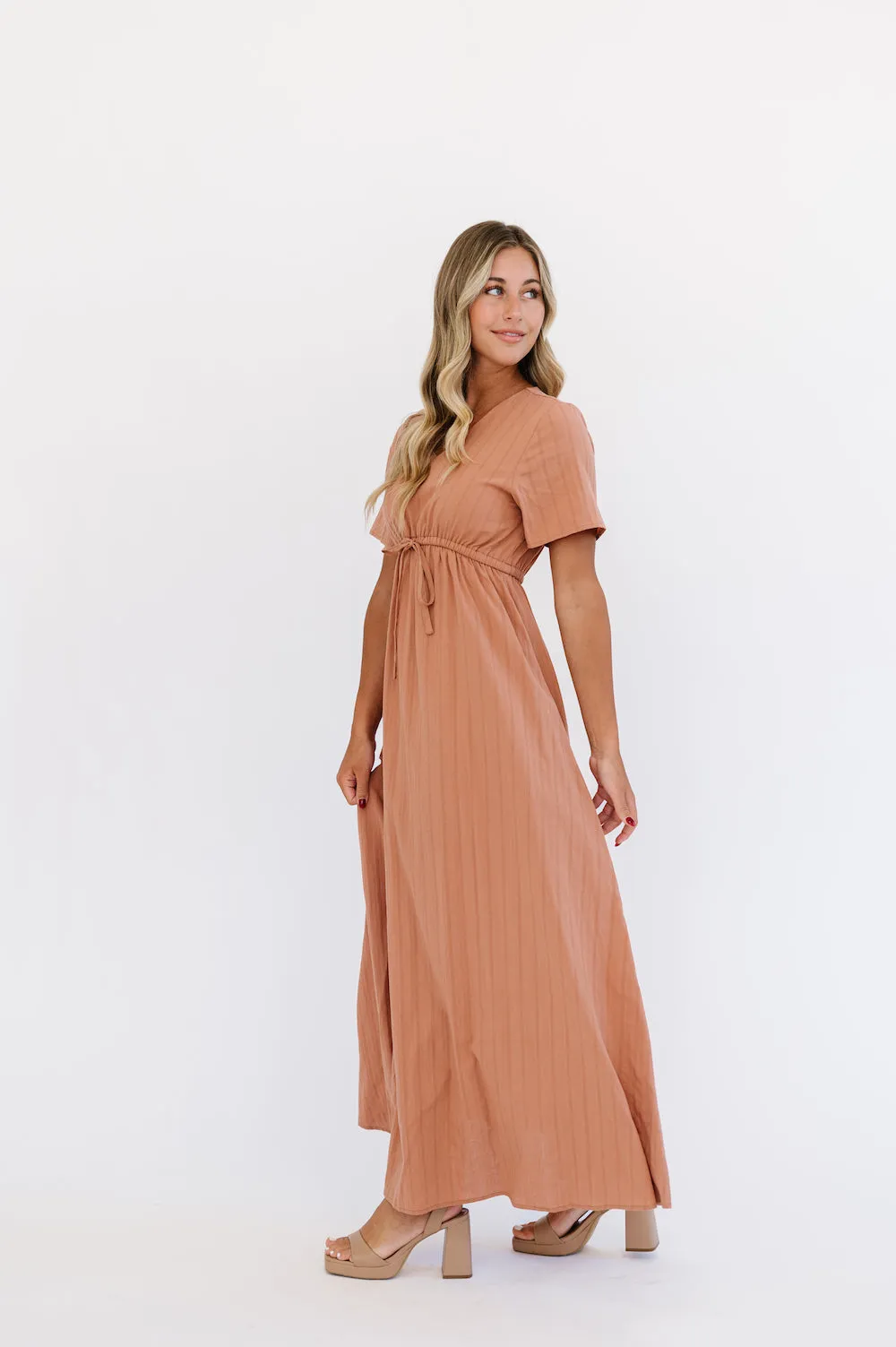 Lula Camel Maxi Dress