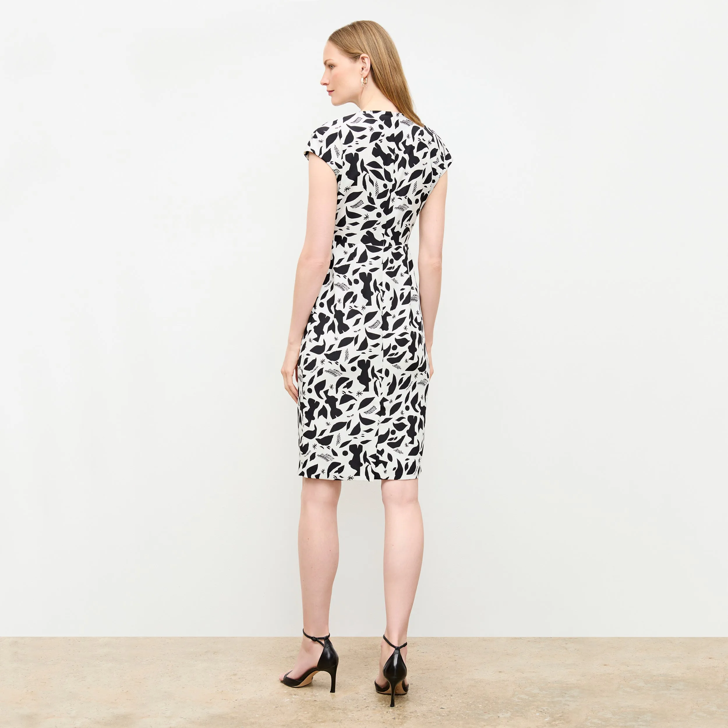 Masha Dress - Printed Eco Heavy Soft Wave :: Icon Print