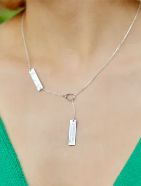 Ogham Lariat Pendant