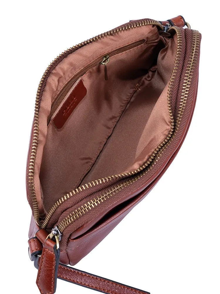 Polo Vega Double Zip Sling | Brown