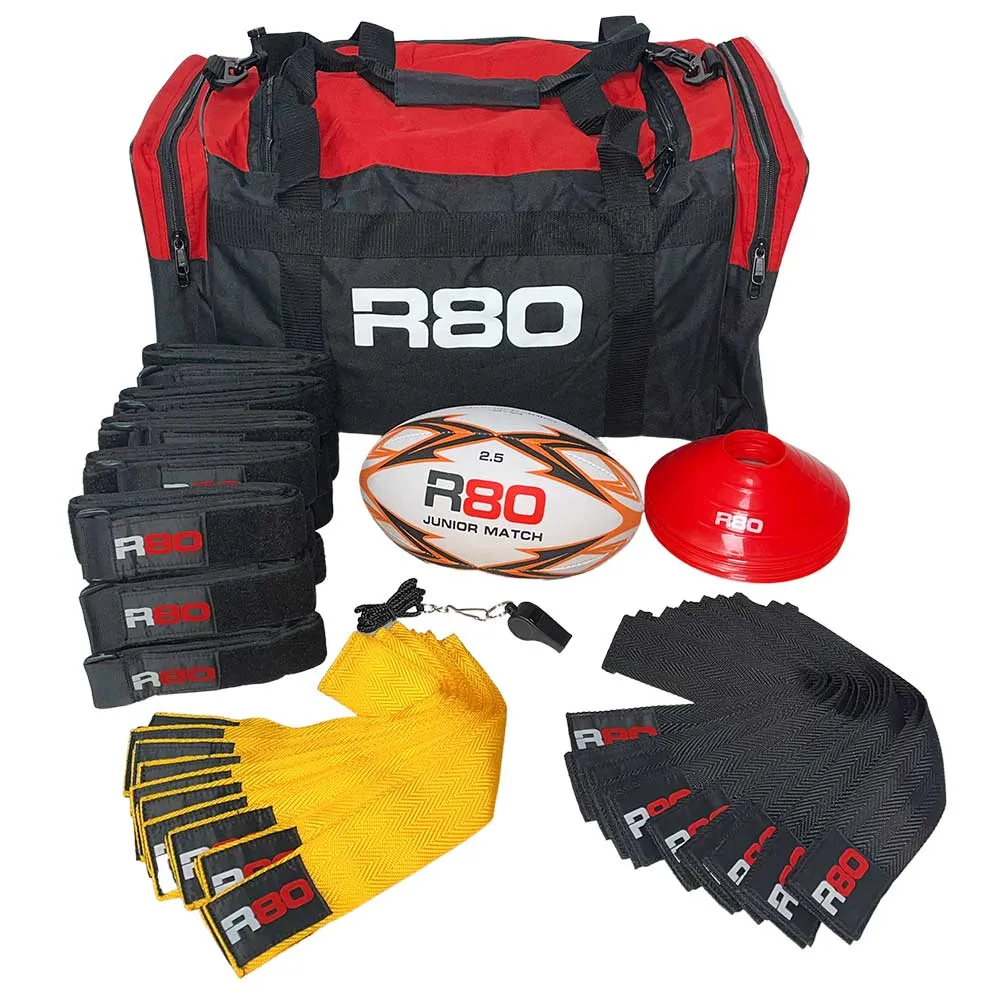 R80 Junior Rippa Rugby Game Sets -  10 Player Teams