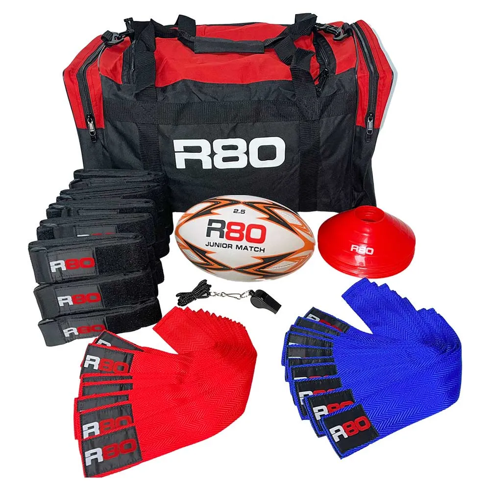 R80 Junior Rippa Rugby Game Sets -  10 Player Teams