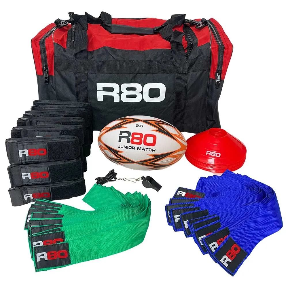 R80 Junior Rippa Rugby Game Sets -  10 Player Teams