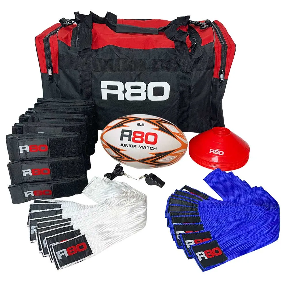 R80 Junior Rippa Rugby Game Sets -  10 Player Teams