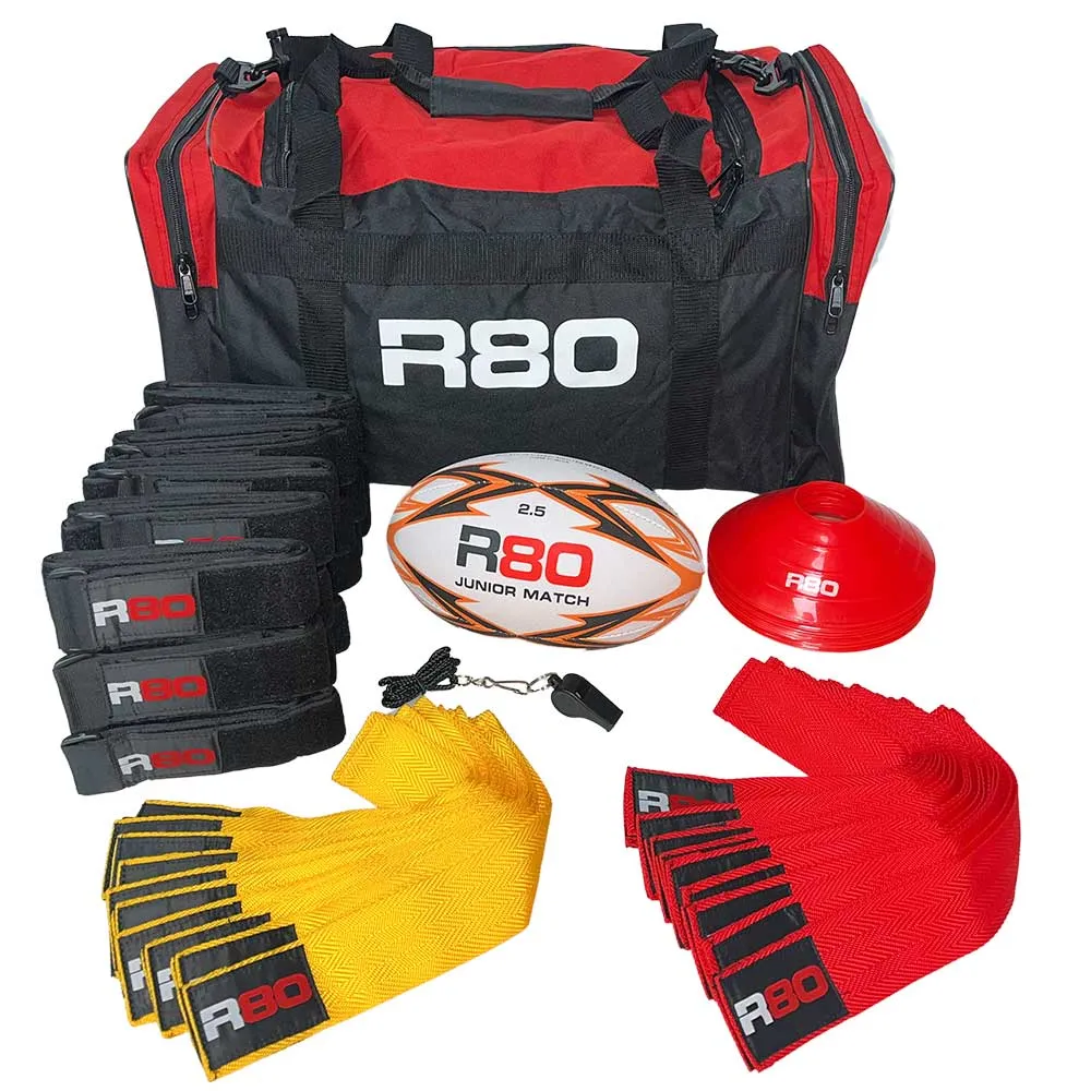 R80 Junior Rippa Rugby Game Sets -  10 Player Teams