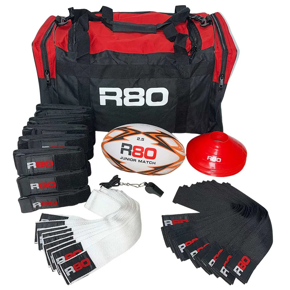 R80 Junior Rippa Rugby Game Sets -  10 Player Teams