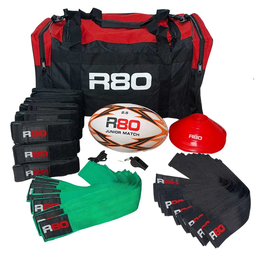 R80 Junior Rippa Rugby Game Sets -  10 Player Teams