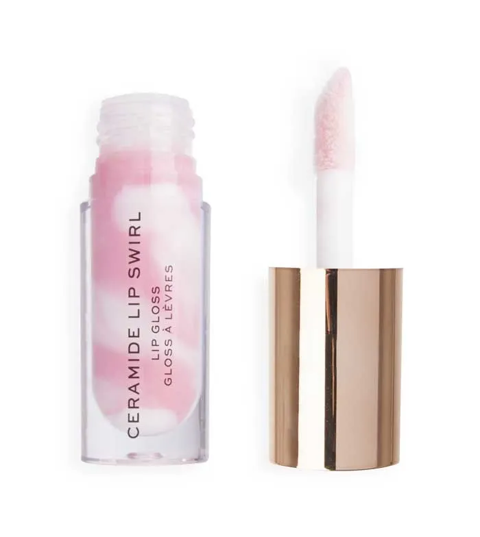 Revolution - Brillo de labios Ceramide Lip Swirl - Pure gloss clear