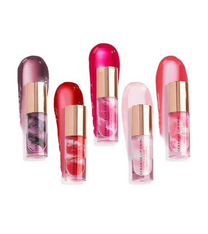 Revolution - Brillo de labios Ceramide Lip Swirl - Pure gloss clear