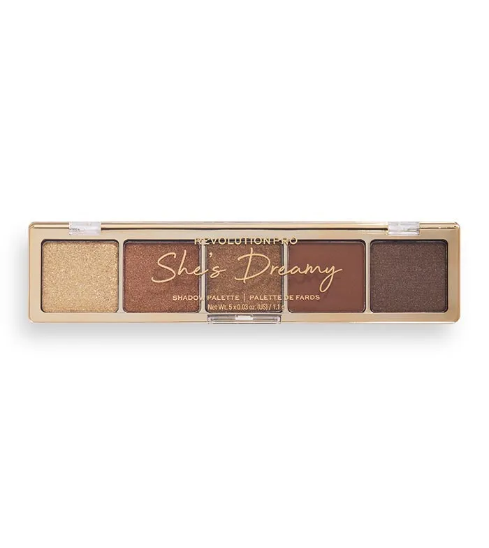 Revolution Pro - Paleta de sombras Glam - She's Dreamy Green