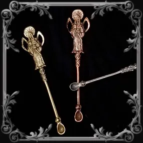 Santa Muerte Spice Spoon