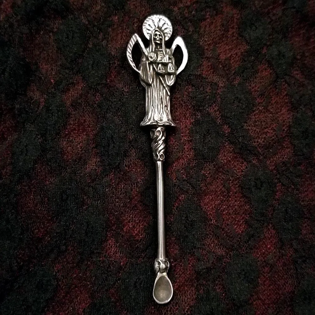 Santa Muerte Spice Spoon