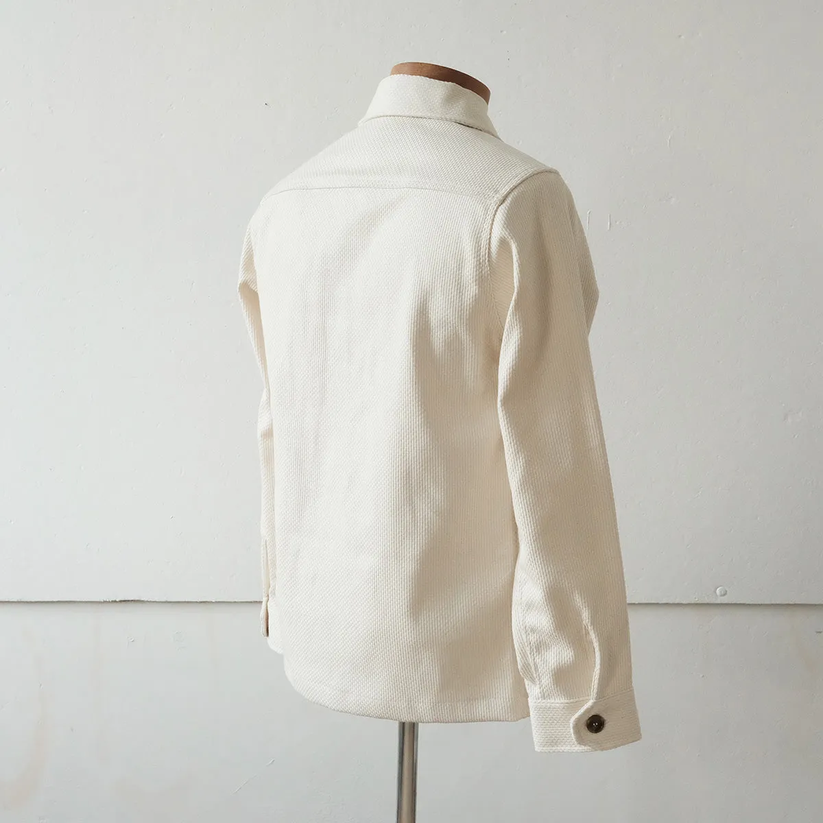 Sashiko Studio Coat - Natural