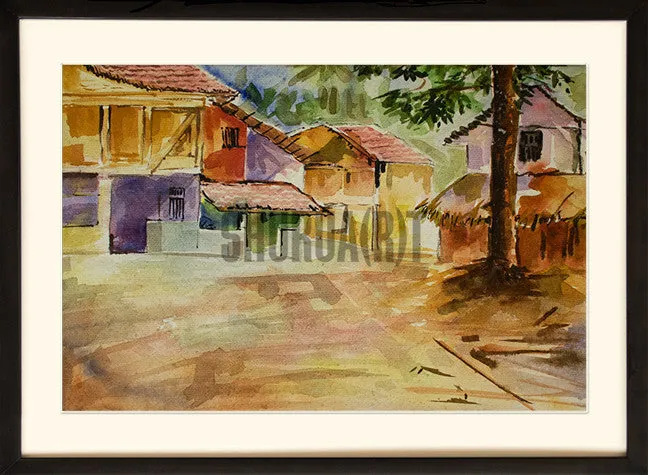 Scene from an Indian Village