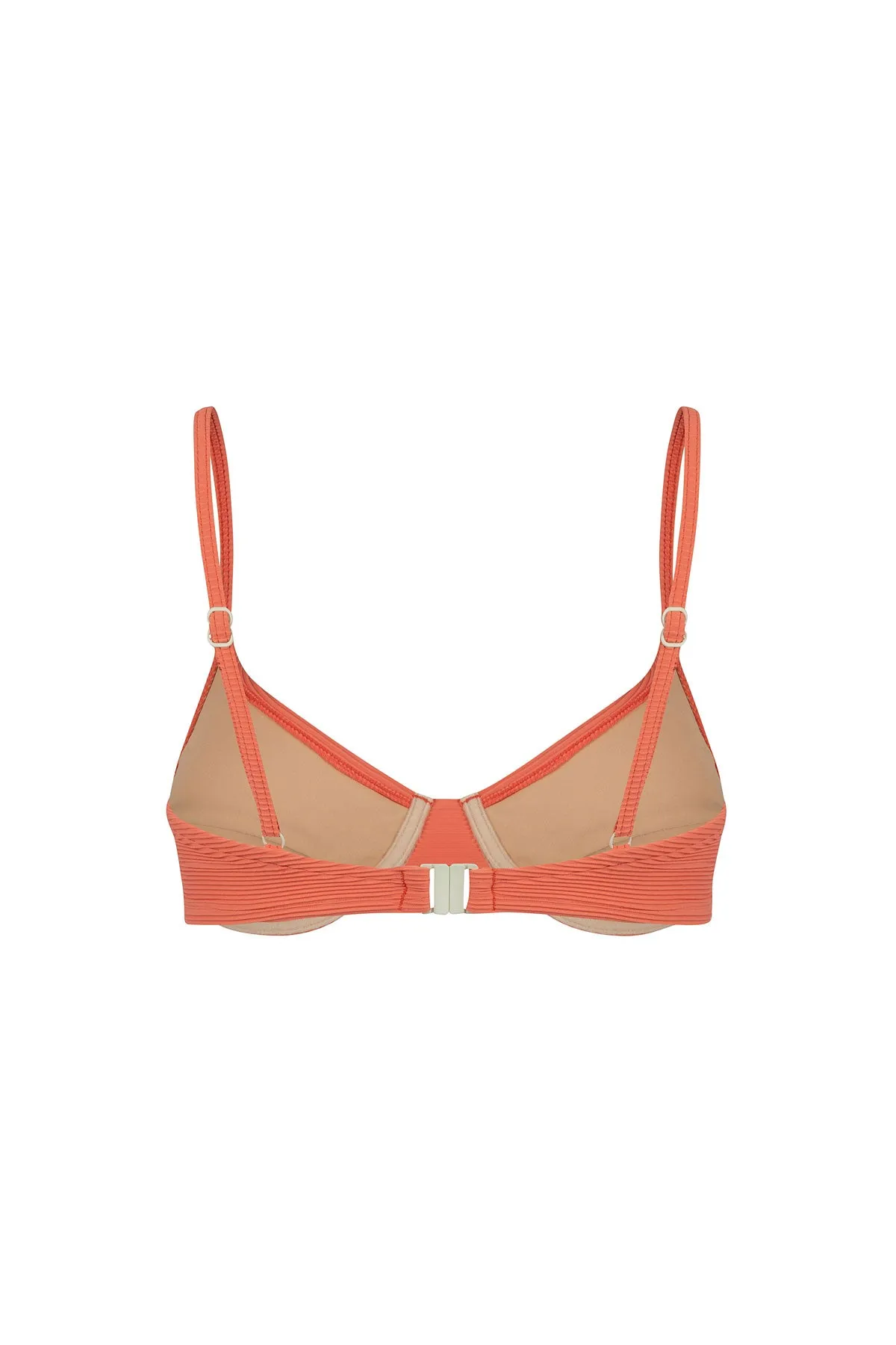 Signature Balconette Bra Cup Top - Papaya