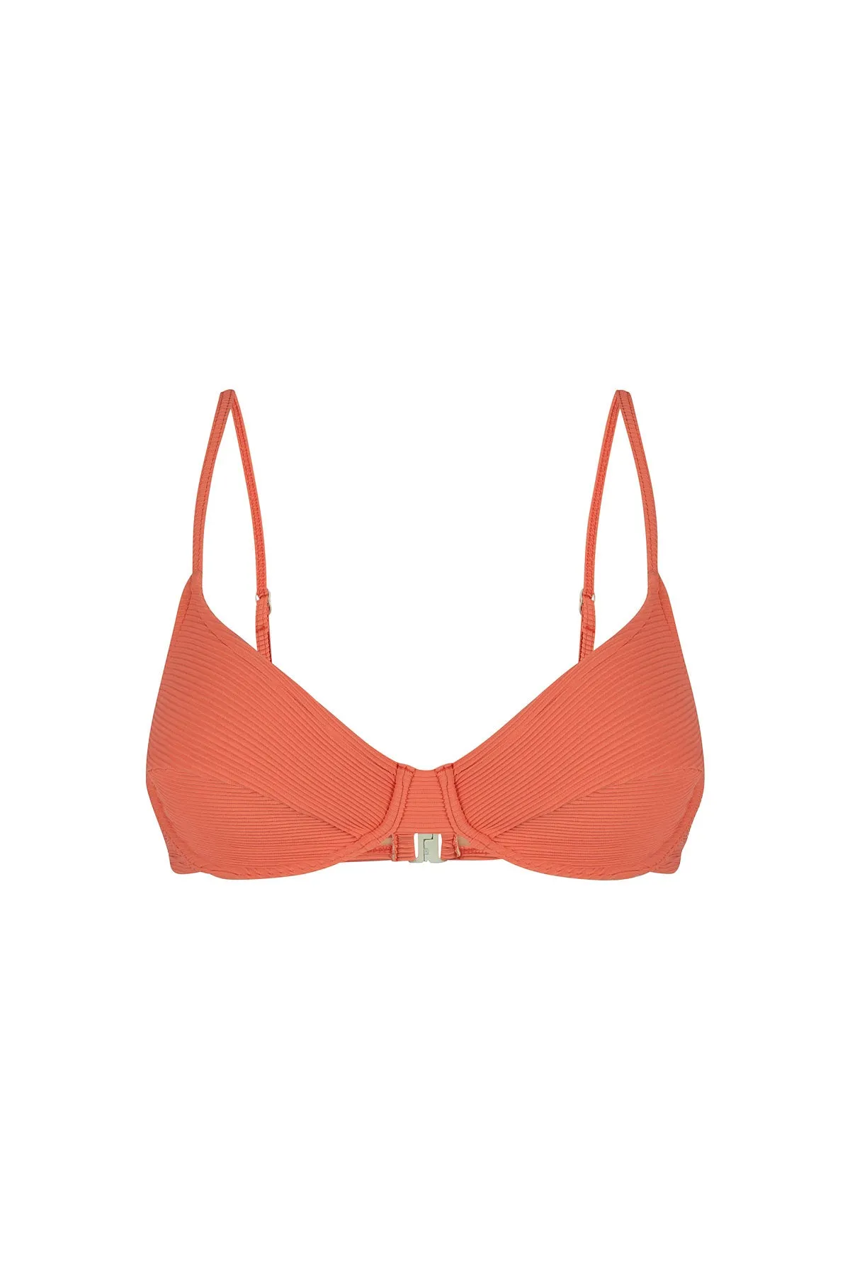 Signature Balconette Bra Cup Top - Papaya