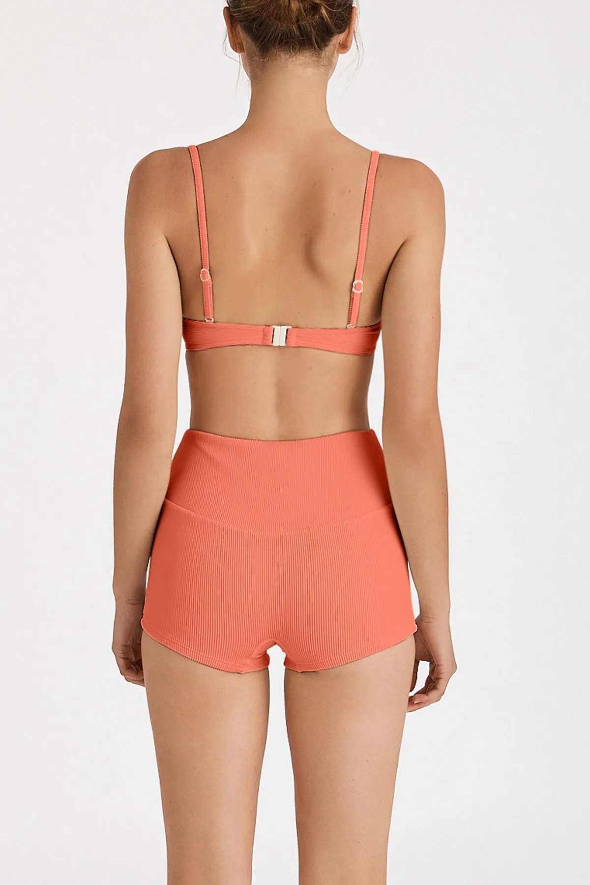 Signature Balconette Bra Cup Top - Papaya