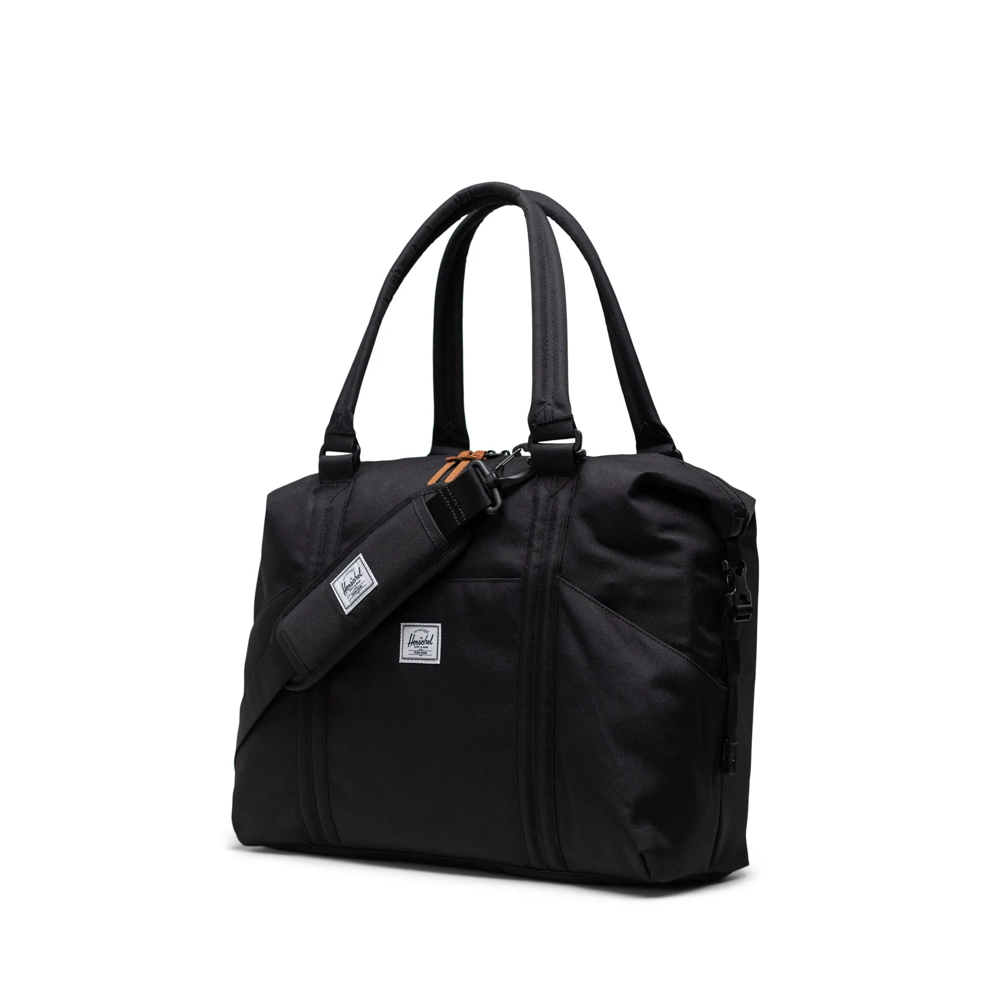 Strand Duffle Diaper Bag Black