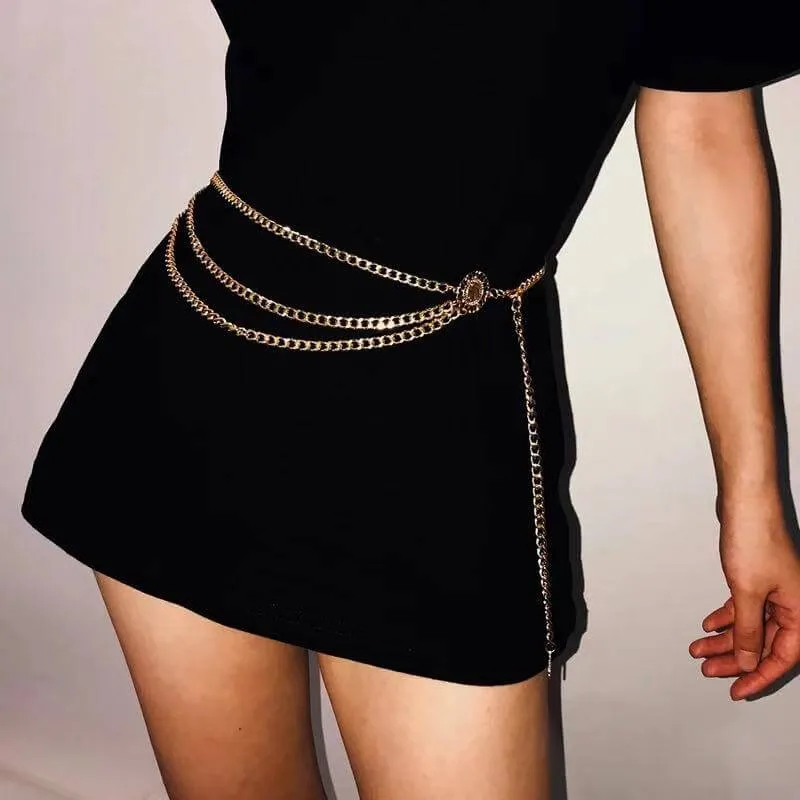 STREET FASHION METAL WAIST CHAIN BY18027