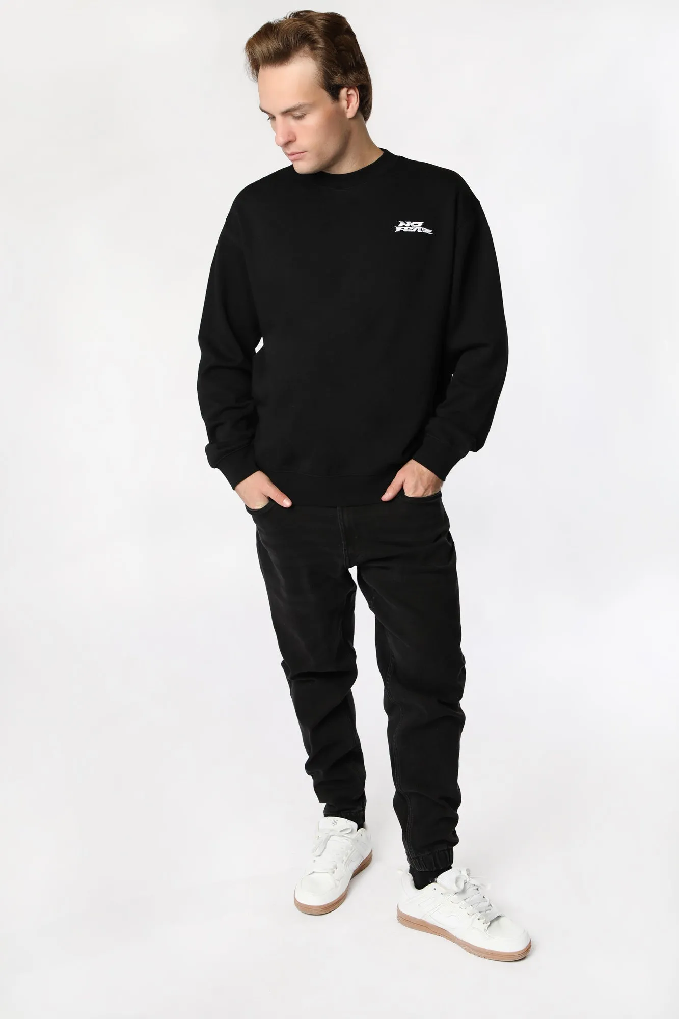 Sweatshirt Logo Brodé No Fear Homme